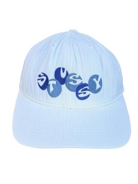 Vintage Stussy Billiard White / Blue Hat